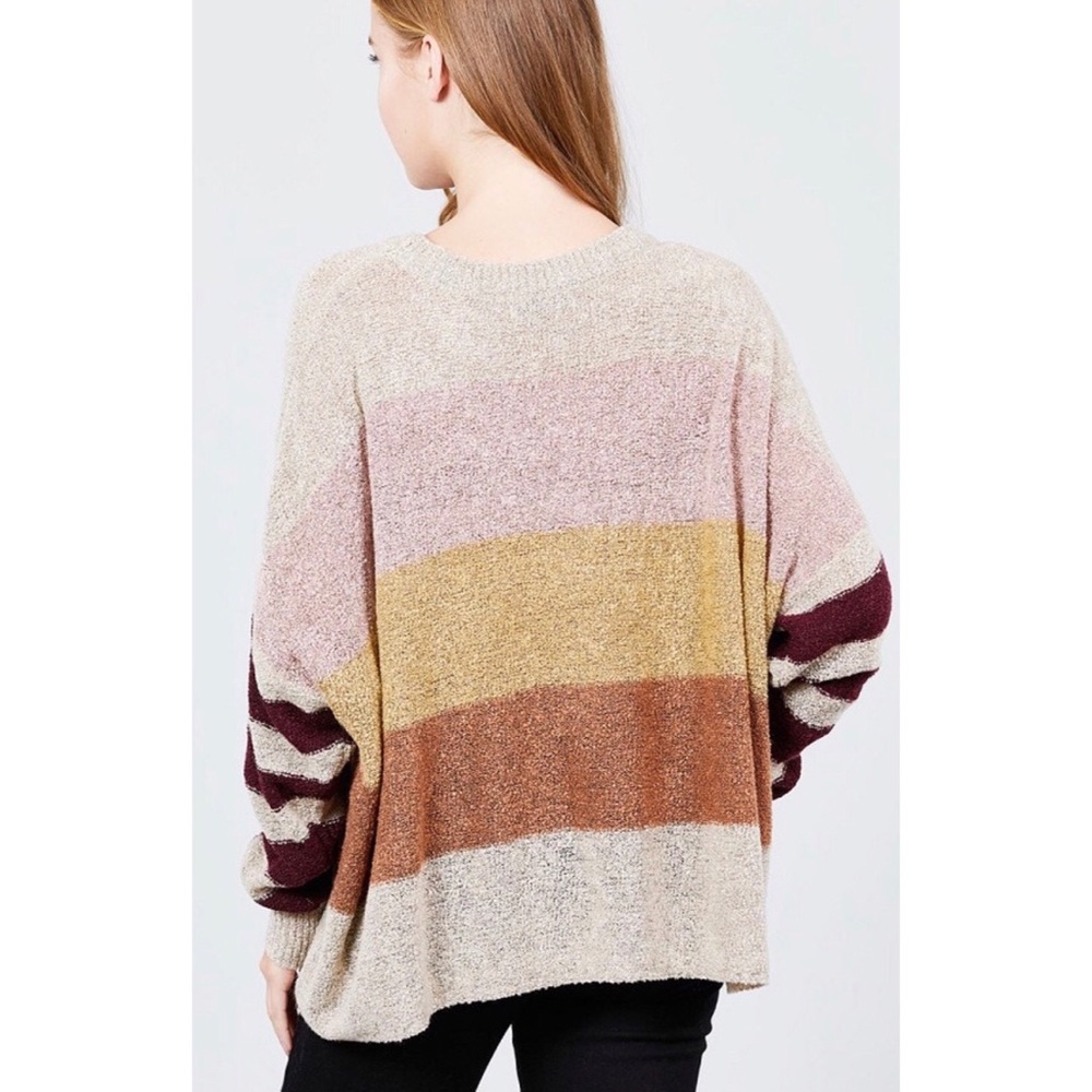 ❗️Long sleeve color block sweater❗️ - Picture 4 of 6